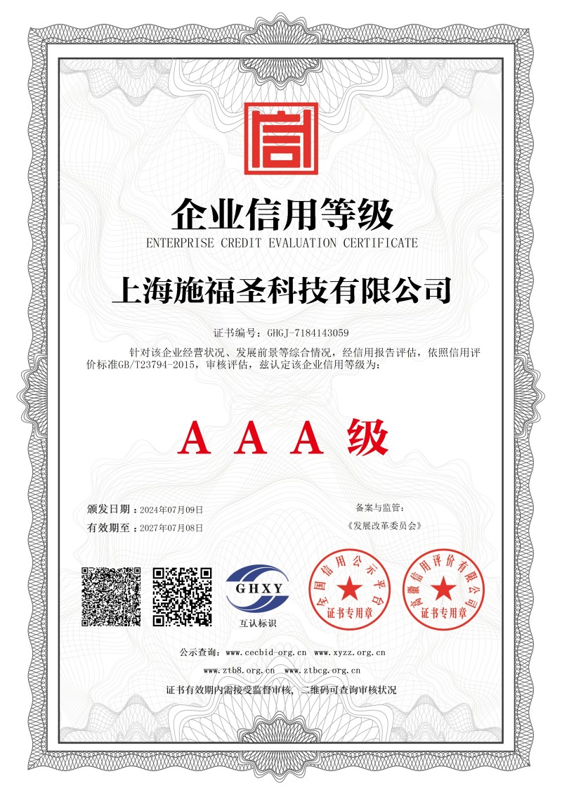 企业信用等级